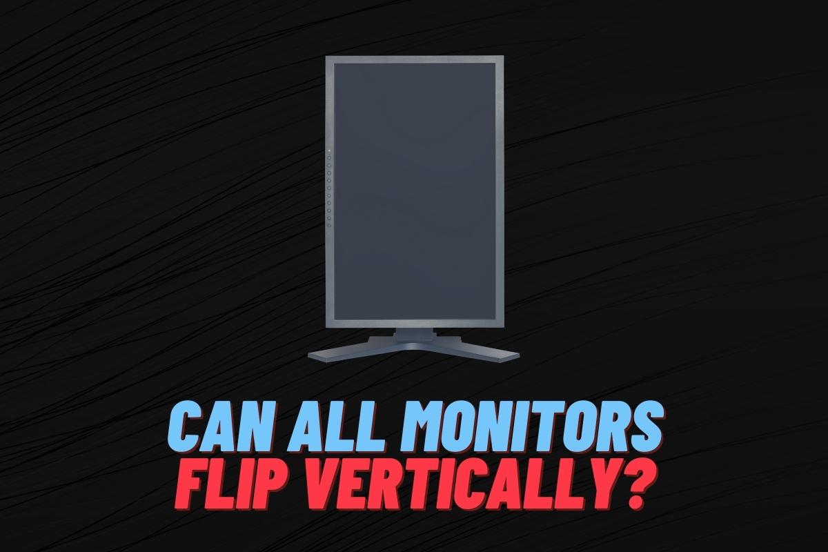 Can Any Monitor Be Flipped Vertically 